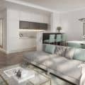 Interior visualizations of a new apartment for sale