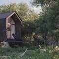 The cabin in the wood