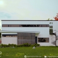 Lincoln house in 3D by Arch. Walter Gropius (1928)