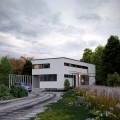 Lincoln house in 3D by Arch. Walter Gropius (1928)