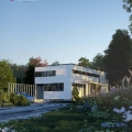 Lincoln house in 3D by Arch. Walter Gropius (1928)