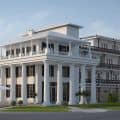 3d Rendering for the hotel in Florida