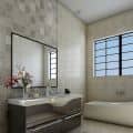 Interior 3d rendering