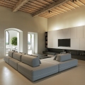 Architectural visualization - Interior villa in Italy