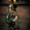 Old microscope