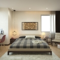 Design apartment master bedroom in Hanoi, Vietnam