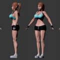 3d character-VR chat