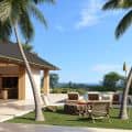 Ocean Resort Architectural Rendering for a Design Presentation