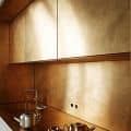 Golden kitchen