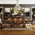 Classic dining table
