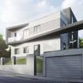 Asymmetrical and Elegant Exterior Visualization