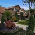 Exterior rendering Craftsman style house