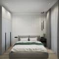 Bedroom in minimalism