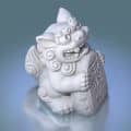 Stone Okinawan Shisa 