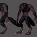 WereWolf 3D Character - VR Chat - Unity 3D