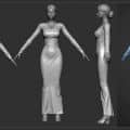 Alina Character 3D Comics Project