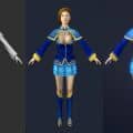 Gaming Character - Low Poly