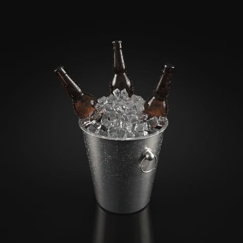 beer ice bucket 3 AM195 Archmodels