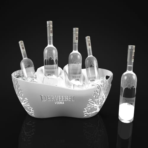 vodka bottles 5 AM195 Archmodels