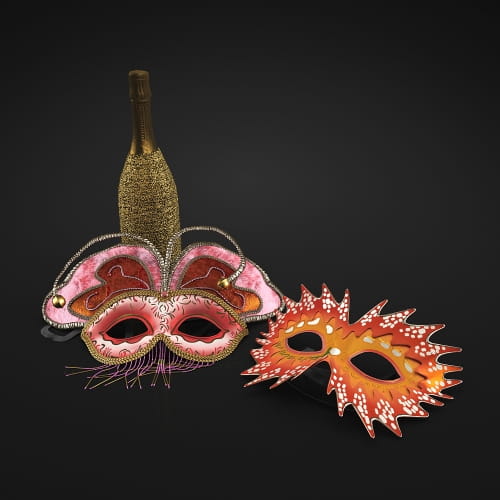party masks 12 AM195 Archmodels