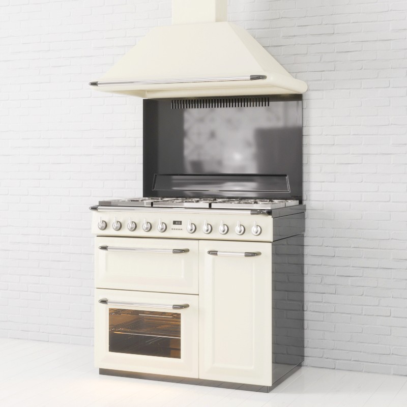 Whirlpool Kitchen Appliances Set 03 - 3D Model by Mehran1369