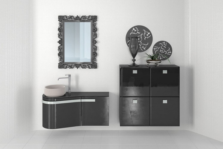 Bathroom furniture 34 AM168 Archmodels - max, c4d, obj, fbx 3D model ...