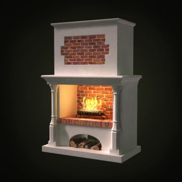 fireplace 39 AM97 Archmodels