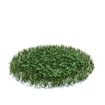 simple grass large 117 AM124 Archmodels