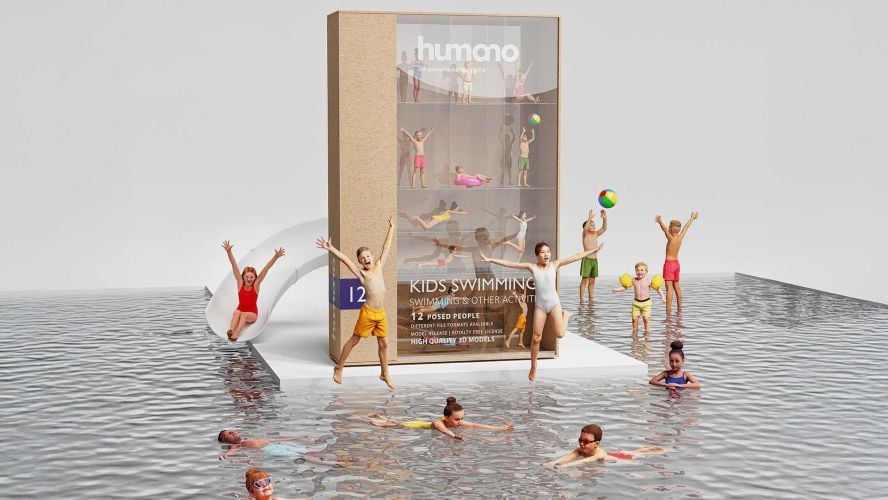 Humano 2705 Kids - Swimming
