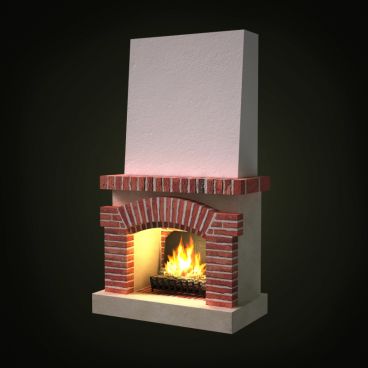 fireplace 41 AM97 Archmodels