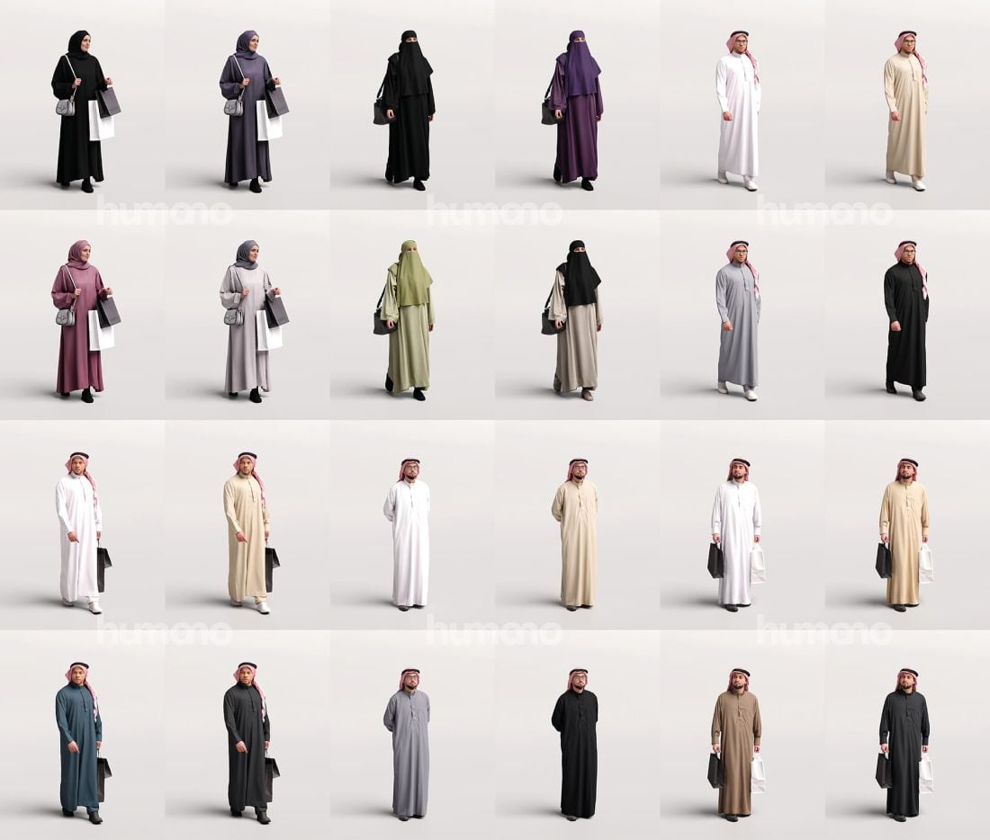 2_Humano-2401--Saudi-Arabia-Walking_zestawienie-modeli_2