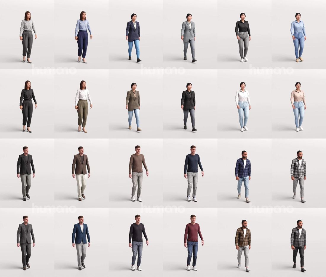 2_Humano_2504_Walking_zestawienie_modeli_2