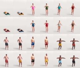 2_Humano_2509_Pool_swimming_zestawienie_modeli_2_Blender