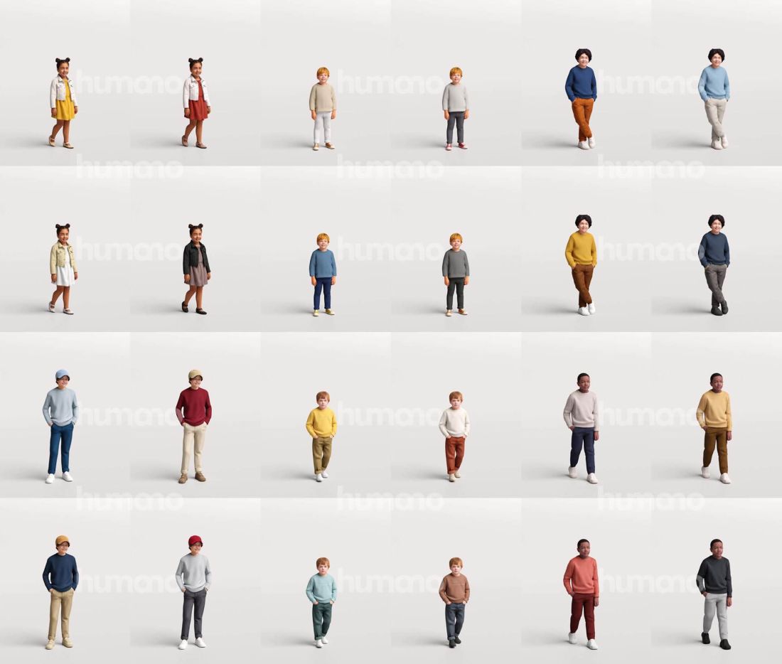 2_Humano_2609-Kids-Standing_Walking_zestawienie_modeli_2