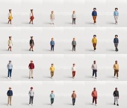 2_Humano_2609-Kids-Standing_Walking_zestawienie_modeli_2