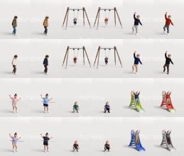 2_Humano_2613-Kids-PlaygroundB_zestawienie_modeli_1