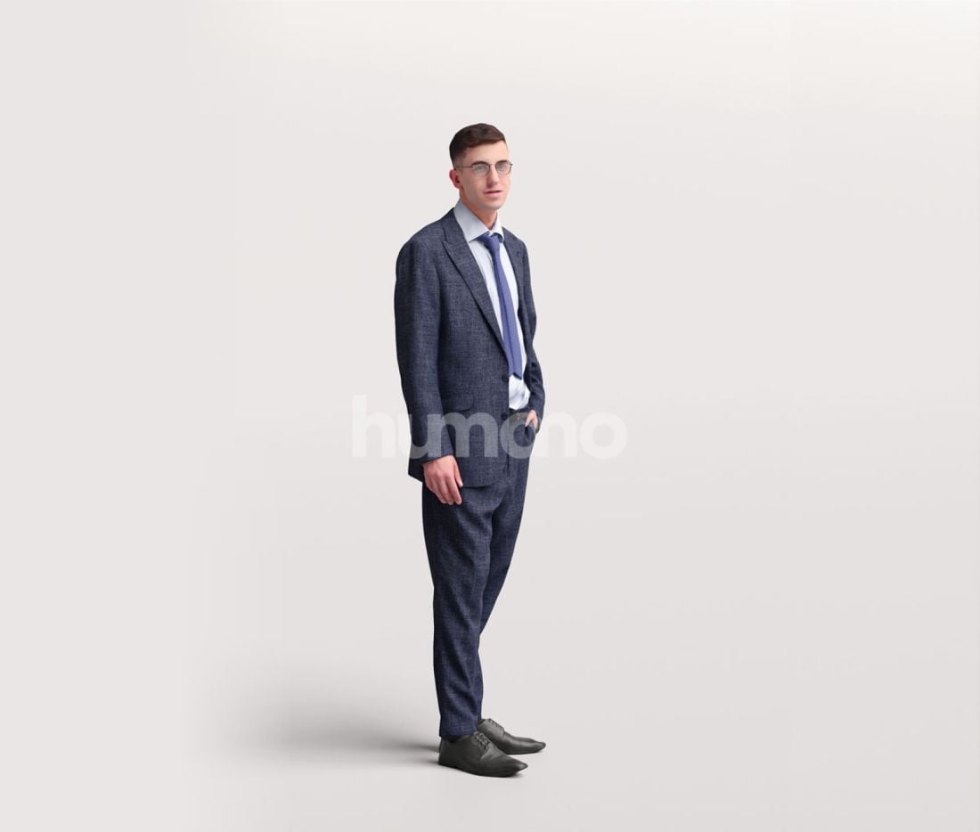 3_Humano_2303Business03_Standing_Talking_model_