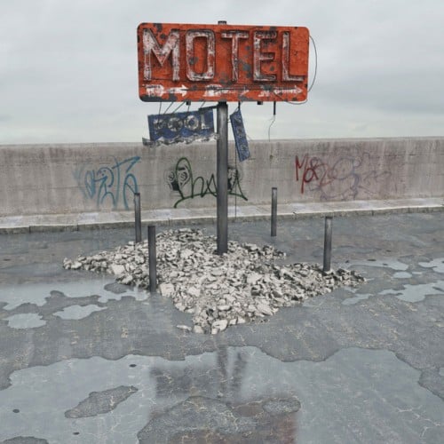 destroyed signs 79 AM165 Archmodels