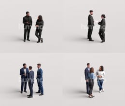 4_Humano2303Business03Standing_Talking_furnitures_scenes_2