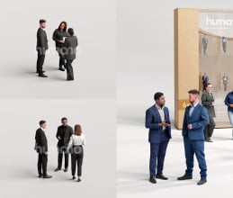 4_Humano2303Business03Standing_Talking_furnitures_scenes_3