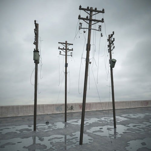 destroyed poles 82 AM165 Archmodels