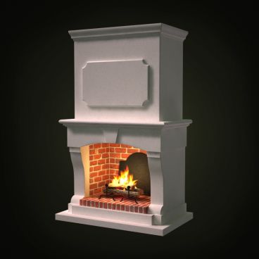 fireplace 43 AM97 Archmodels