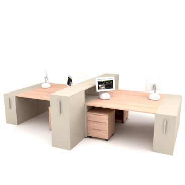 office desk 40 AM89 Archmodels