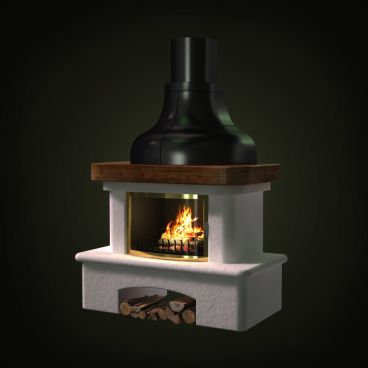 fireplace 52 AM97 Archmodels