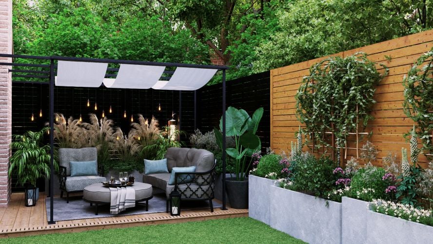 Garden Scene 4 AE47 Archexteriors
