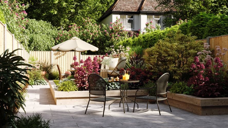 Garden Scene 5 AE47 Archexteriors