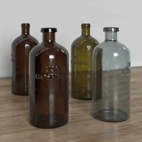 bottles 8 AM194 Archmodels