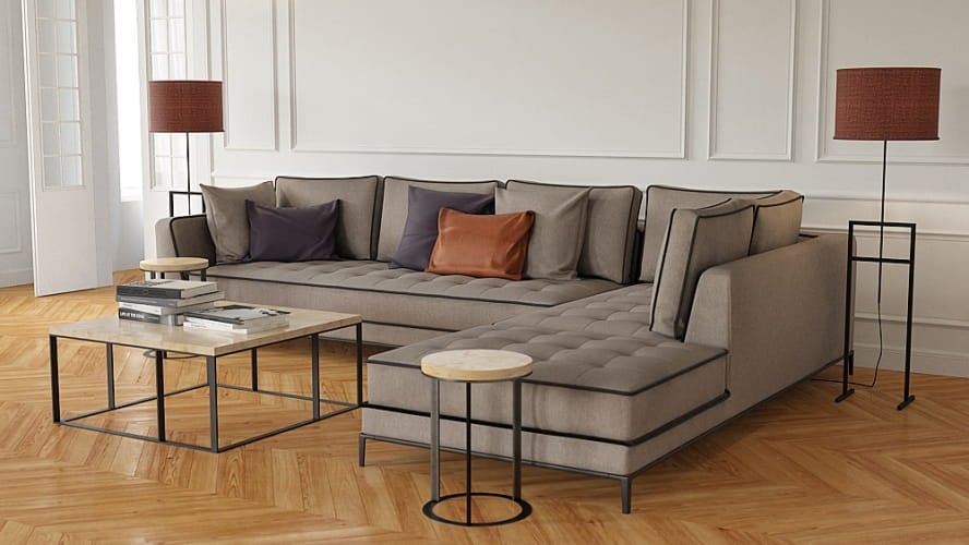 couch 2 AM197 Archmodels