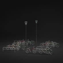 bicycle station 2 AM211 Archmodels