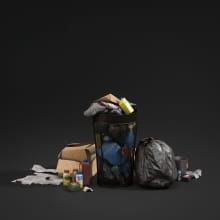 trash can 60 AM211 Archmodels